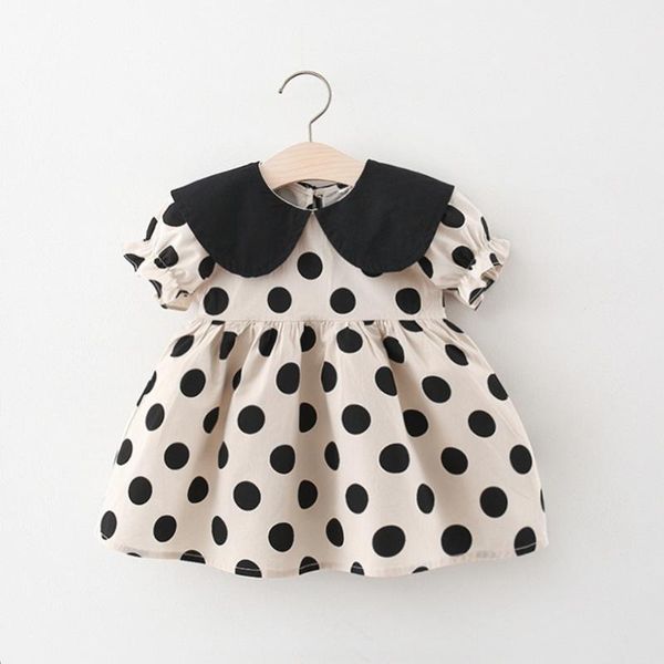 girl's dresses 2021 summer girls kids princess short sleeve dress children baby infants dot polka pleated casual vestidos, Red;yellow
girl's dresses 2021 summer girls kids princess short sleeve dress children baby infants dot polka pleated casual vestidos, Red;yellow