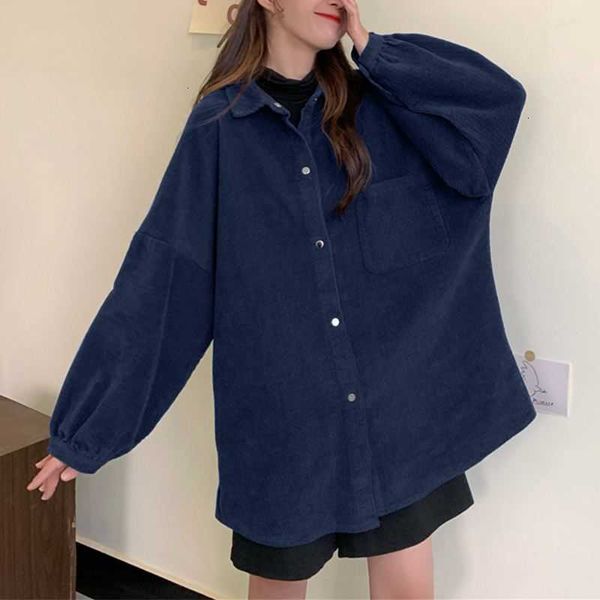 women's blouses & shirts blouses plus size elegant corduroy spring blouse casual lantern sleeve blusas female lapel button 543l, White
women's blouses & shirts blouses plus size elegant corduroy spring blouse casual lantern sleeve blusas female lapel button 543l, White