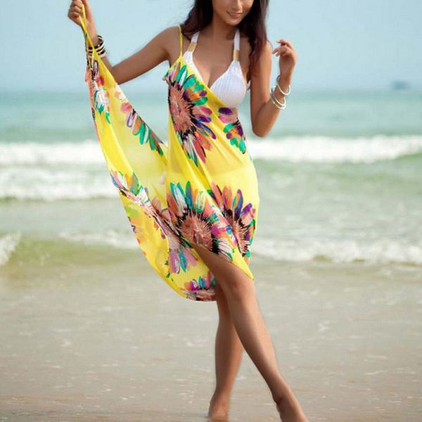 women's swimwear 2021 bohemian mesh cover-ups women bathing suit floral strap ladies beach dress sarong wrap summer cover up, White;black
women's swimwear 2021 bohemian mesh cover-ups women bathing suit floral strap ladies beach dress sarong wrap summer cover up, White;black