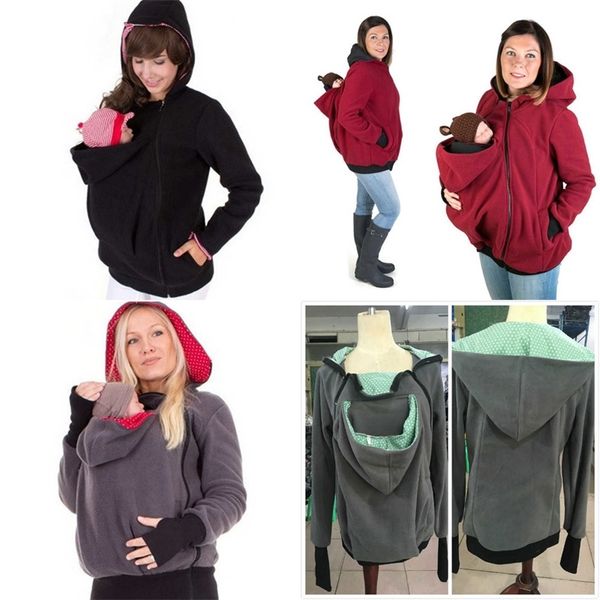 hooded polar fleece baby carrier kangaroo hoodies infants newborn hooder carrying pullover hoodies mom pouch pocket jacket sweatshirt matern, White
hooded polar fleece baby carrier kangaroo hoodies infants newborn hooder carrying pullover hoodies mom pouch pocket jacket sweatshirt matern, White