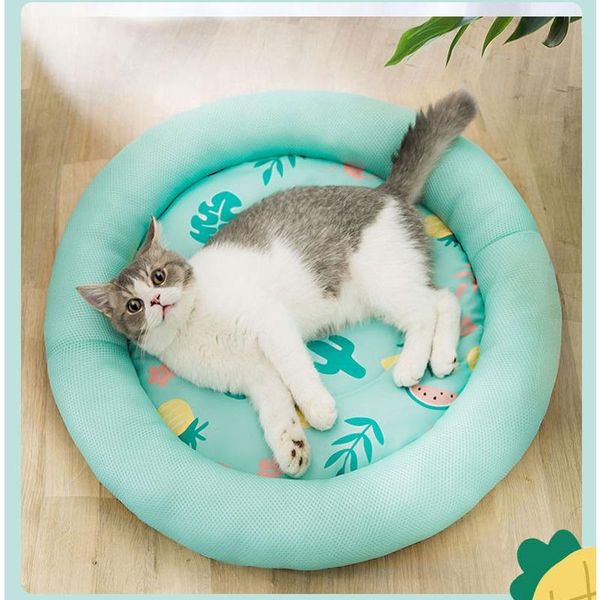 cat nest summer cooling bed comfortable and breathable dog icy cushion water-proof cute printed pet products for all seasons beds & furnitur
cat nest summer cooling bed comfortable and breathable dog icy cushion water-proof cute printed pet products for all seasons beds & furnitur