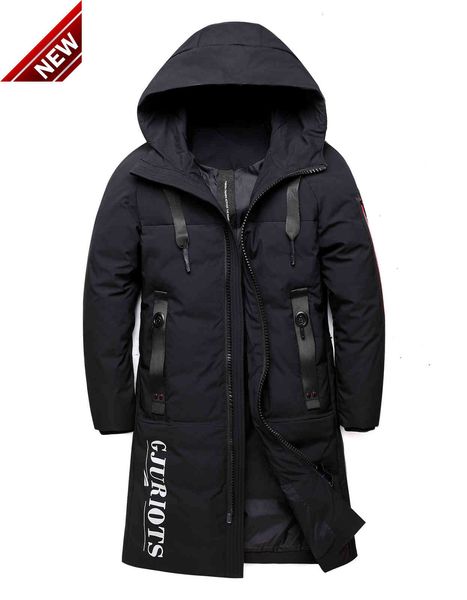 shan bao winter brand clothing couple casual long hooded down jacket trend letter printing thick warm men and women, Black
shan bao winter brand clothing couple casual long hooded down jacket trend letter printing thick warm men and women, Black