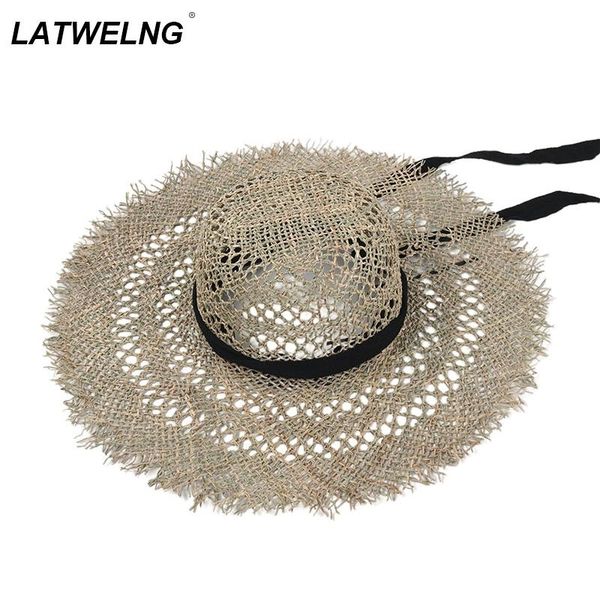 wide brim hats wholesale summer hollow sun hat cooling flopy straw with rope ladies dome beach holiday travel, Blue;gray
wide brim hats wholesale summer hollow sun hat cooling flopy straw with rope ladies dome beach holiday travel, Blue;gray