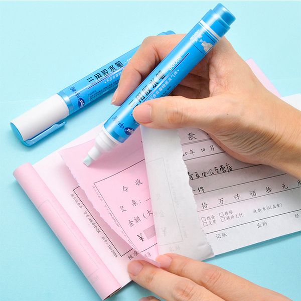 pen zhongbaisan color changing glue multi purpose diy manual and envelope pasting
pen zhongbaisan color changing glue multi purpose diy manual and envelope pasting