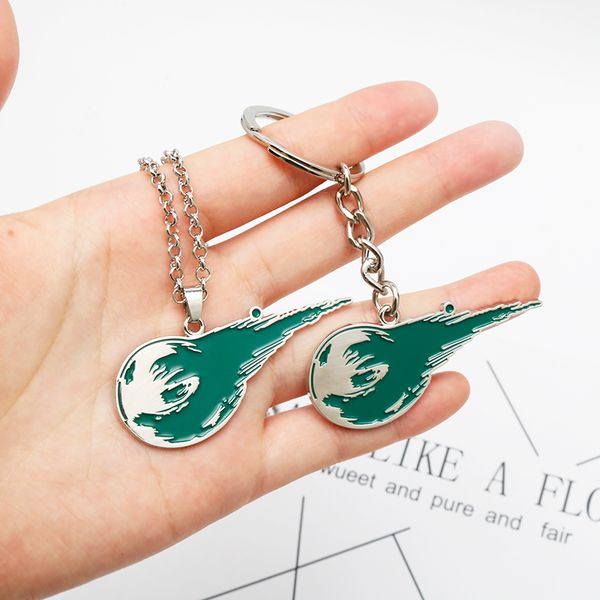 game trinket keychain final fantasy 7 meteor keyrings necklaces&pendants jewelry car backpack keyholder, Silver
game trinket keychain final fantasy 7 meteor keyrings necklaces&pendants jewelry car backpack keyholder, Silver