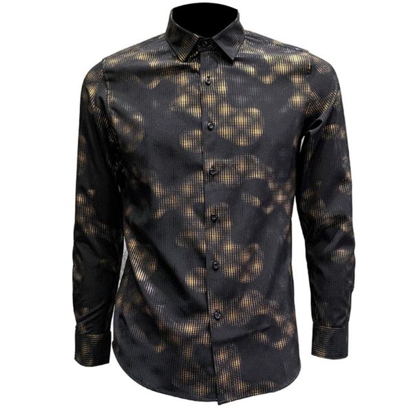 men's casual shirts ns211 autumn clothing leisure long sleeve digital bronzing elastic shirt, White;black
men's casual shirts ns211 autumn clothing leisure long sleeve digital bronzing elastic shirt, White;black