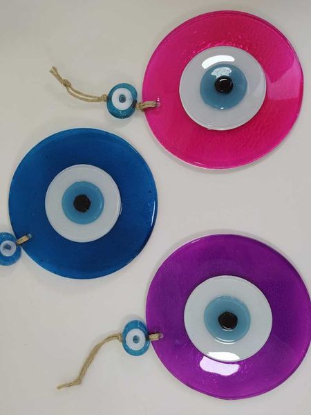 decorative large colorful evil eyes pink/purple/turquoise glass beads pendant charm turkish big amulet for wall hanging objects & figurines
decorative large colorful evil eyes pink/purple/turquoise glass beads pendant charm turkish big amulet for wall hanging objects & figurines