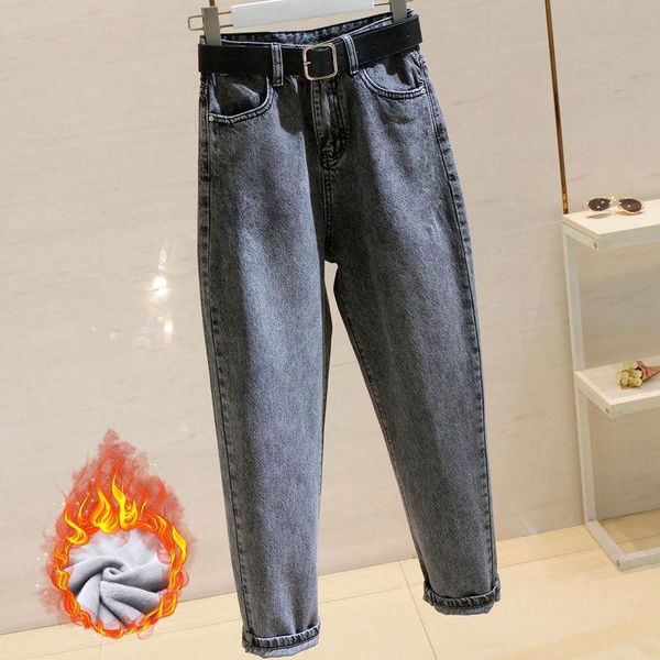 women's jeans woman pants smoky gray autumn and winter high waist loose pantalones vaqueros mujer, Blue
women's jeans woman pants smoky gray autumn and winter high waist loose pantalones vaqueros mujer, Blue