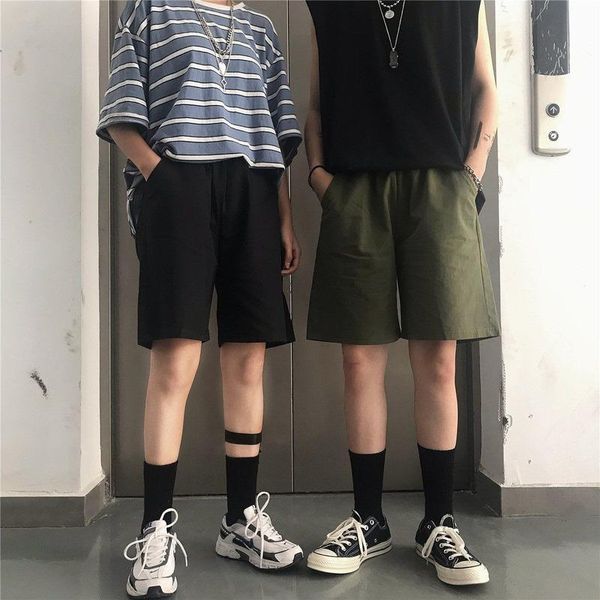 women's shorts women cargo solid japanese style bf streetwear friends college students vintage leisure loose trendy short, White;black
women's shorts women cargo solid japanese style bf streetwear friends college students vintage leisure loose trendy short, White;black