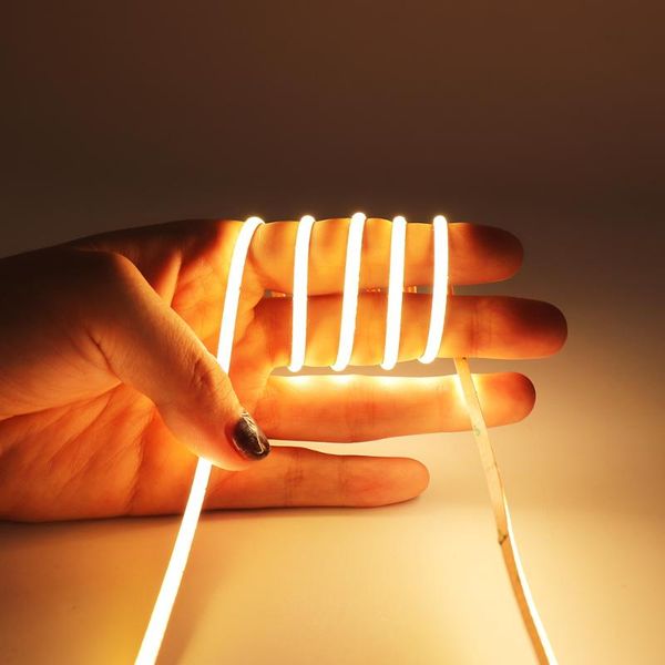strips dc12v 3mm wide led cob strip 400leds/m 5w flexible ribbon light cri 90 super fine linear bar 3000k 4000k 6500k fob tape
strips dc12v 3mm wide led cob strip 400leds/m 5w flexible ribbon light cri 90 super fine linear bar 3000k 4000k 6500k fob tape