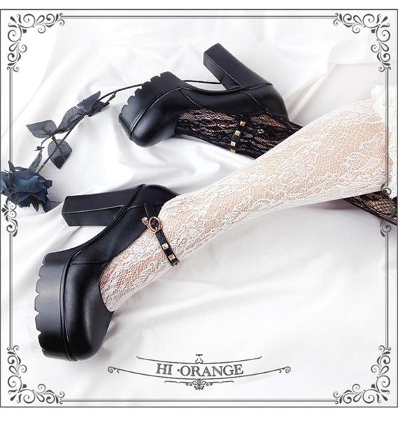 plus size 43 summer black gothic style lolita block high-heeled platform pumps party mary janes shoes women dress
plus size 43 summer black gothic style lolita block high-heeled platform pumps party mary janes shoes women dress