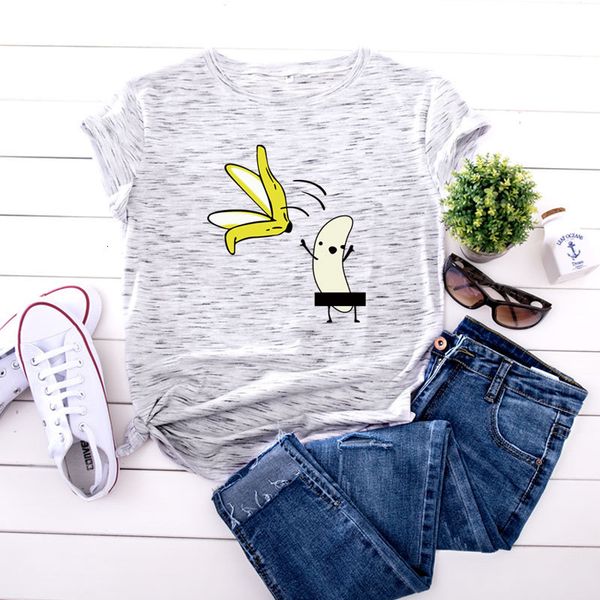 casual graphic women polyester summer tees & harajuku with banana peel off fuuny kawaii tee shirts, White
casual graphic women polyester summer tees & harajuku with banana peel off fuuny kawaii tee shirts, White