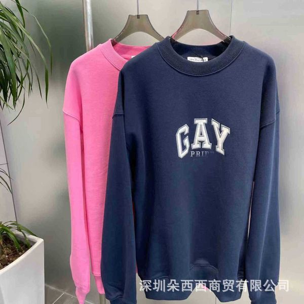 bblencaiga straight / paris station 21 autumn and winter home b gay letter simple couple's sweater, Black
bblencaiga straight / paris station 21 autumn and winter home b gay letter simple couple's sweater, Black