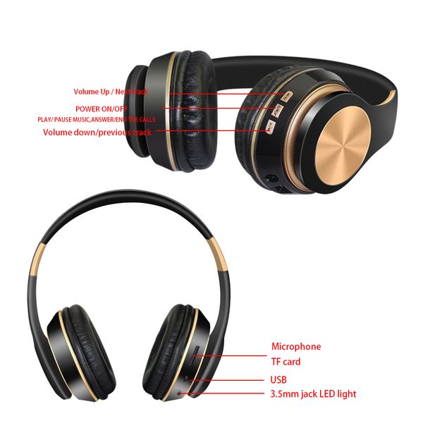 new wireless headphones bluetooth stereo port tf card foldable headset audio mp3 adjustable earphones with mic for music
new wireless headphones bluetooth stereo port tf card foldable headset audio mp3 adjustable earphones with mic for music
