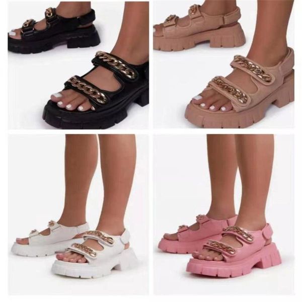 sandals women's sandals, high heels, chain decoration, platform shoes, summer beach woman shoes, Black
sandals women's sandals, high heels, chain decoration, platform shoes, summer beach woman shoes, Black