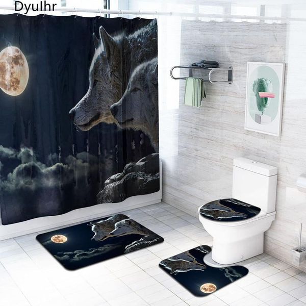 bathroom accessories double wolf printing polyester waterproof shower curtain toilet seat mat floor kit dyuihr curtains
bathroom accessories double wolf printing polyester waterproof shower curtain toilet seat mat floor kit dyuihr curtains