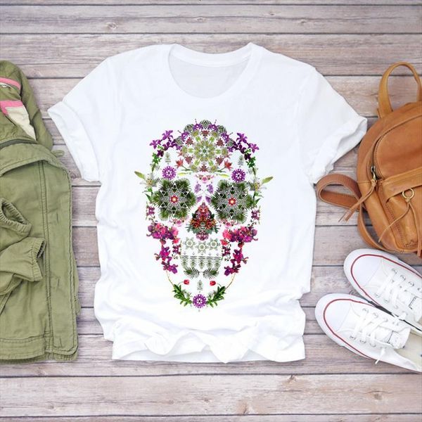 men skull floral 90s t shirts flower mens horror harajuku print lady shirt ladies graphic female tee, White;black
men skull floral 90s t shirts flower mens horror harajuku print lady shirt ladies graphic female tee, White;black