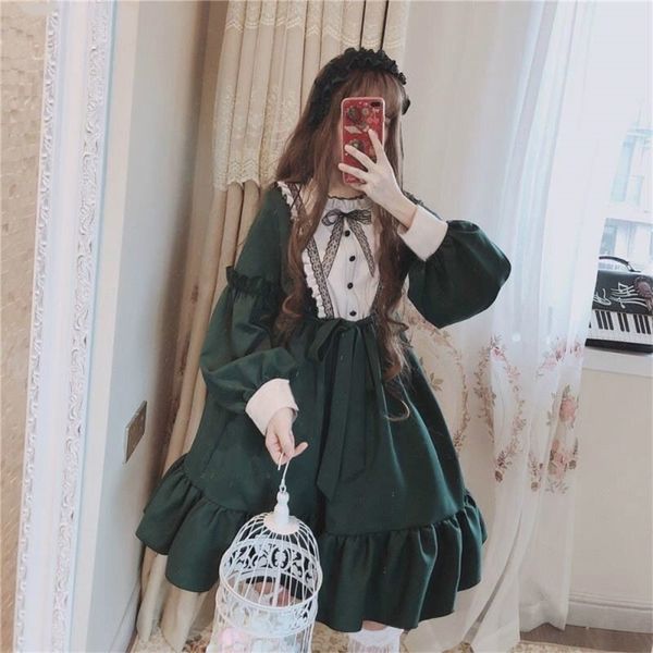 gothic lolita harajuku fashion cross cosplay female japanese kawaii green tulle dress cute girl streetwear 210416, White
gothic lolita harajuku fashion cross cosplay female japanese kawaii green tulle dress cute girl streetwear 210416, White