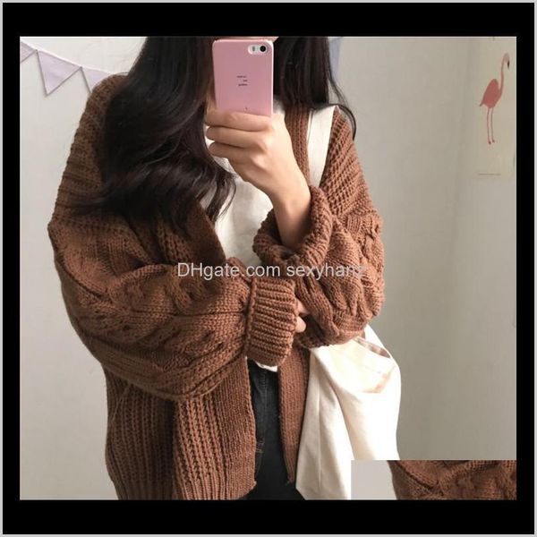 sweaters womens clothing apparel drop delivery 2021 women loose coat autumn winter long sleeve knitted sweater jacket pattern harajuku fashi, White;black
sweaters womens clothing apparel drop delivery 2021 women loose coat autumn winter long sleeve knitted sweater jacket pattern harajuku fashi, White;black