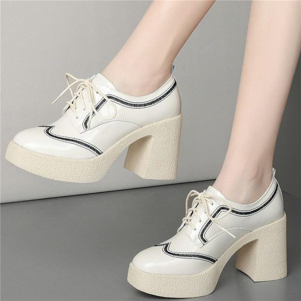 dress shoes mary janes women's genuine leather platform pumps brogue oxfords lace up ankle boots chunky high heels punk goth, Black
dress shoes mary janes women's genuine leather platform pumps brogue oxfords lace up ankle boots chunky high heels punk goth, Black