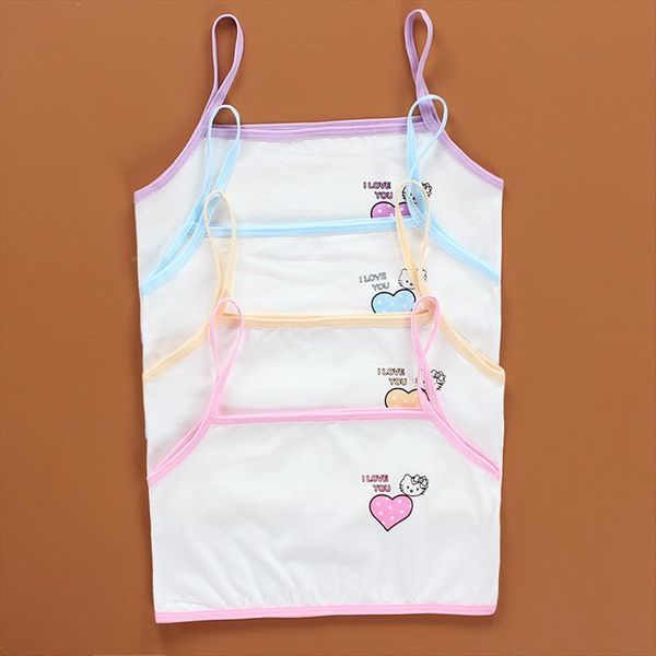4pcs lot childrens vest girl underwear bras cotton spandex sport teens teenage puberty 8 14years, Blue
4pcs lot childrens vest girl underwear bras cotton spandex sport teens teenage puberty 8 14years, Blue