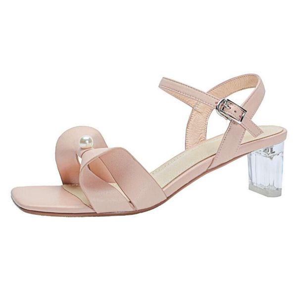 sandals design sense sweet bow fairy pearl crystal heel full leather shoes woman 2021 summer thick mid-heel princess for women, Black
sandals design sense sweet bow fairy pearl crystal heel full leather shoes woman 2021 summer thick mid-heel princess for women, Black