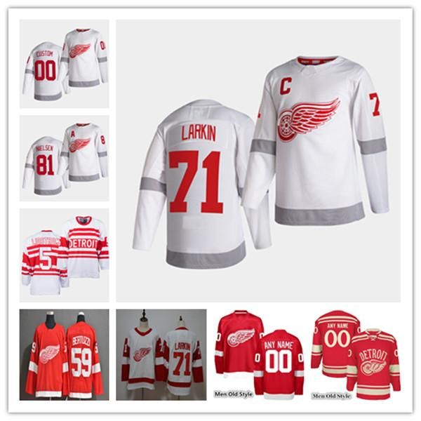 2021 detroit red wings moritz seide reverse retro jersey tyler bertuzzi dylan larkin frans nielsen calvin pickard luke glendening gordie how, Black;red
2021 detroit red wings moritz seide reverse retro jersey tyler bertuzzi dylan larkin frans nielsen calvin pickard luke glendening gordie how, Black;red