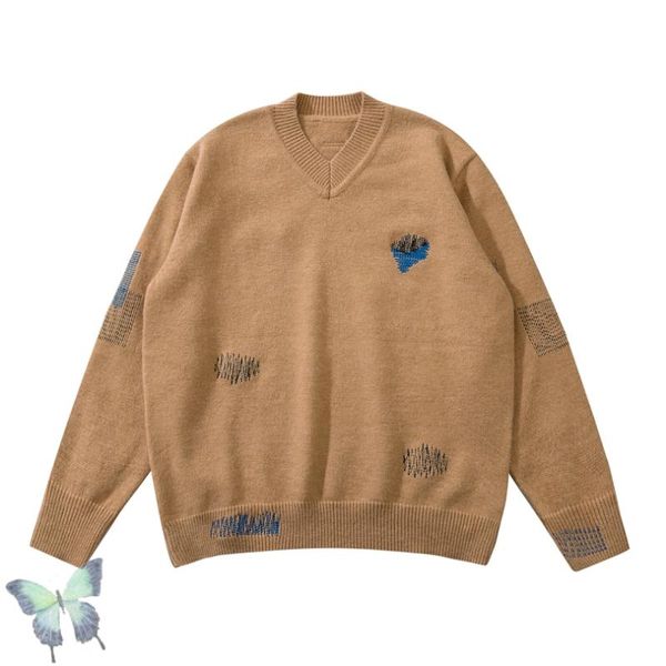 men's sweaters 2021 autumn winter v-neck ader error embroidery logo men women warm pullovers original tag, White;black
men's sweaters 2021 autumn winter v-neck ader error embroidery logo men women warm pullovers original tag, White;black