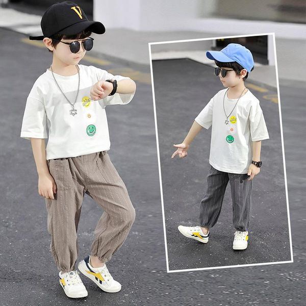 trousers summer boys anti-mosquito nine-point pants thin children's ioose korean light cotton ad linen, Blue
trousers summer boys anti-mosquito nine-point pants thin children's ioose korean light cotton ad linen, Blue