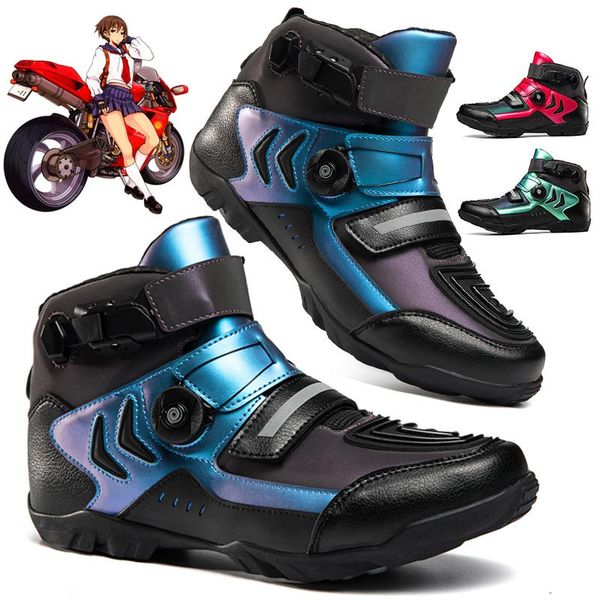 cycling footwear motorcycle boots men outdoor non-slip high-shoes drop-resistant large size racing off-road, Black
cycling footwear motorcycle boots men outdoor non-slip high-shoes drop-resistant large size racing off-road, Black
