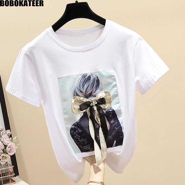 summer white t shirt women vintage korean clothes woman t-shirt short sleeve casual black tee shirt fashion plus size 210621
summer white t shirt women vintage korean clothes woman t-shirt short sleeve casual black tee shirt fashion plus size 210621