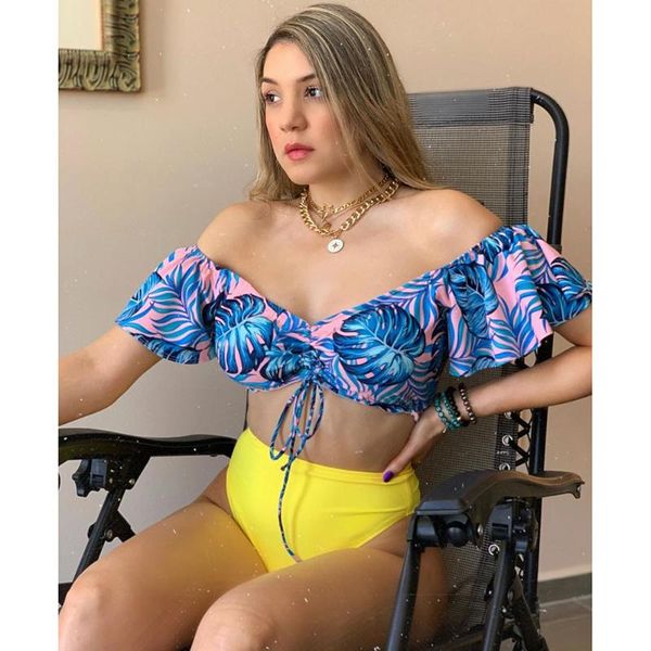high waist bikini swimwear women swimsuit off shoulder bathing suit biquini ruffle brazilian set beachwear one-piece suits
high waist bikini swimwear women swimsuit off shoulder bathing suit biquini ruffle brazilian set beachwear one-piece suits