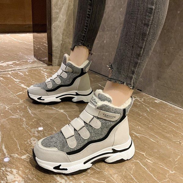 boots rimocy women's chunky heels warm ankle soft flock short plush winter snow ladies non slip platform shoes designer, Black
boots rimocy women's chunky heels warm ankle soft flock short plush winter snow ladies non slip platform shoes designer, Black