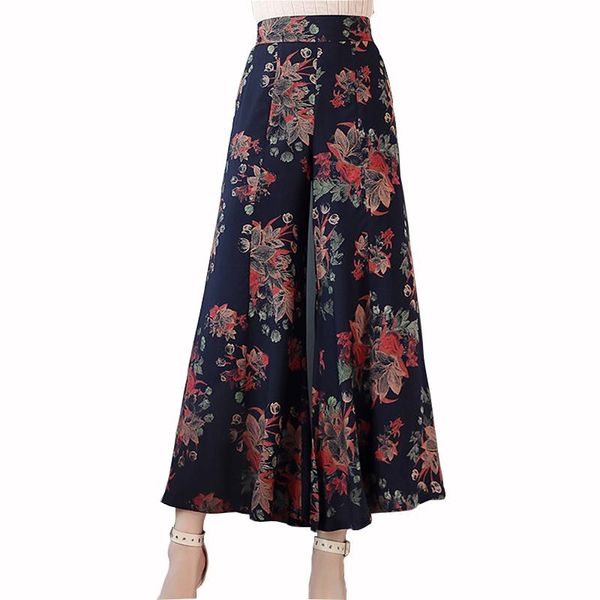 women's pants & capris 2021 women summer high waist pleated wide leg print loose casual ladies ankle length trousers, Black;white
women's pants & capris 2021 women summer high waist pleated wide leg print loose casual ladies ankle length trousers, Black;white