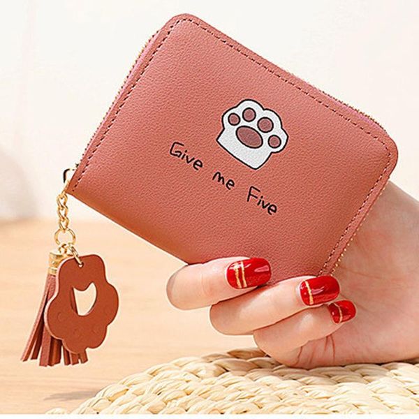 wallets women's outdoor fashion trend solid color short letter tassel leaf leather card wallet mini bag large capacity coin purse, Red;black
wallets women's outdoor fashion trend solid color short letter tassel leaf leather card wallet mini bag large capacity coin purse, Red;black
