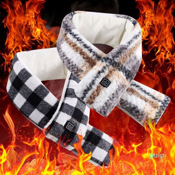 scarves gifts rechargeable with usb men women warmer shawl electric heated scarf winter neck wrap, Blue;gray
scarves gifts rechargeable with usb men women warmer shawl electric heated scarf winter neck wrap, Blue;gray