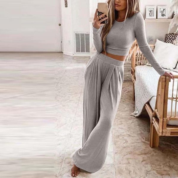 women's two piece pants autumn winter knitted homesuit 2021 women casual o neck pullover and high waist suits long sleeve solid set, White
women's two piece pants autumn winter knitted homesuit 2021 women casual o neck pullover and high waist suits long sleeve solid set, White