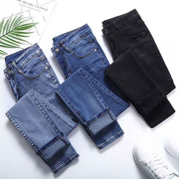 winter warm thick fleece jeans for women skinny high waist jeans woman denim pencil pants women jeans pants plus size 210519, Blue
winter warm thick fleece jeans for women skinny high waist jeans woman denim pencil pants women jeans pants plus size 210519, Blue