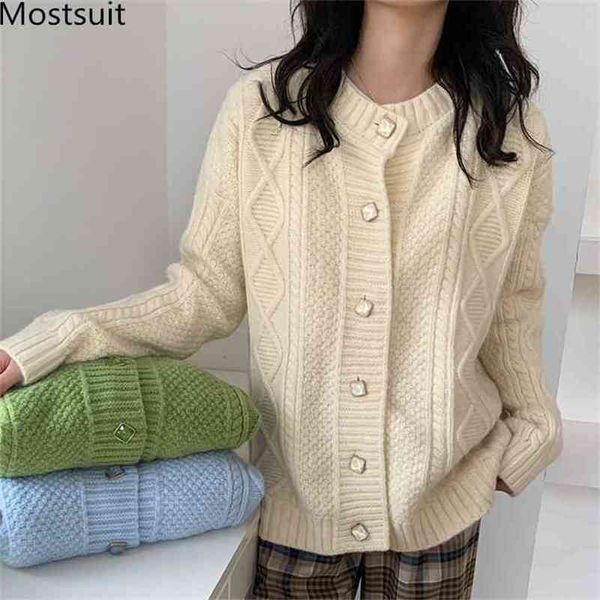 korean twisted knitted women cardigans sweaters autumn winter single-breasted o-neck oversized jumpers femme 210513, White;black
korean twisted knitted women cardigans sweaters autumn winter single-breasted o-neck oversized jumpers femme 210513, White;black