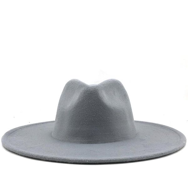 wide brim hats 2021 british style winter wool solid classic fedoras cap men women panama jazz hat big white, Blue;gray
wide brim hats 2021 british style winter wool solid classic fedoras cap men women panama jazz hat big white, Blue;gray
