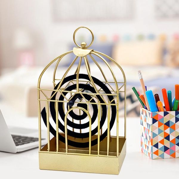 hooks & rails wrought iron mosquito coil holder birdcage shape repellent incense rack anti-scald
hooks & rails wrought iron mosquito coil holder birdcage shape repellent incense rack anti-scald