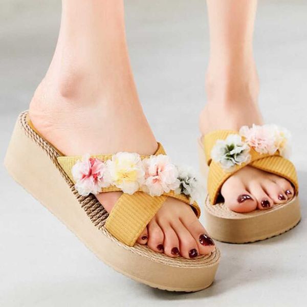 summer slipper fashion flower platform non-slip wedges casual beach shoes female zapatos de mujer qq440 210625, Black
summer slipper fashion flower platform non-slip wedges casual beach shoes female zapatos de mujer qq440 210625, Black