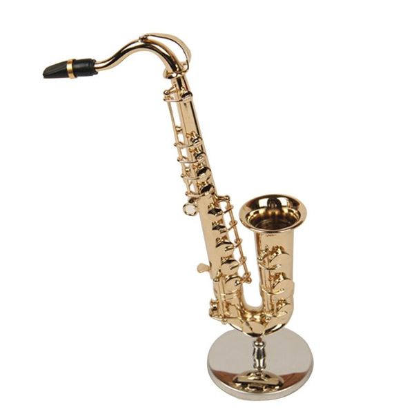 decorative objects & figurines mini saxophone retro craft miniature classical instrument diy model kit
decorative objects & figurines mini saxophone retro craft miniature classical instrument diy model kit