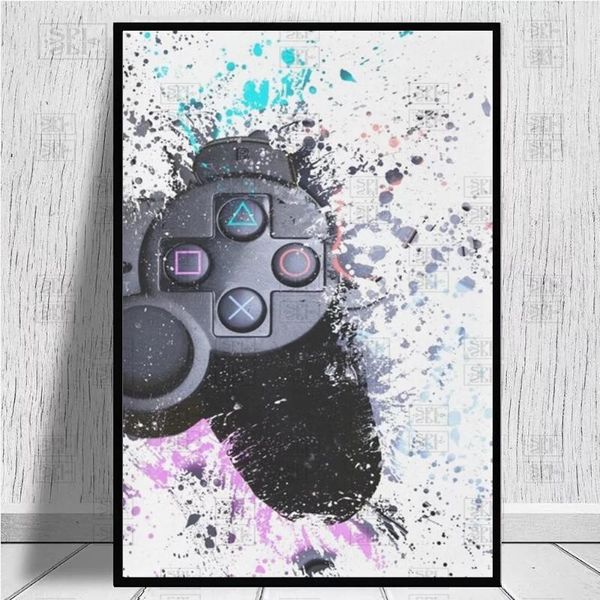 paintings kids room decor ps gaming controller canvas art abstract game video posters wall print pictures for living
paintings kids room decor ps gaming controller canvas art abstract game video posters wall print pictures for living