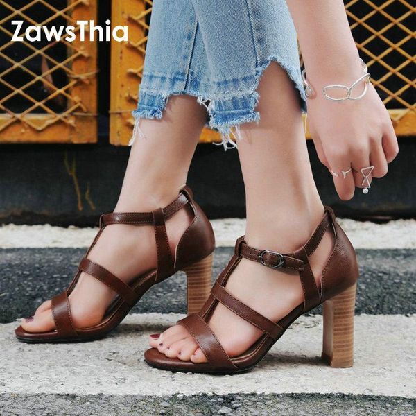 zawsthia pu block high heels woman pumps summer shoes ankle wrap gladiator women sandals party dress plus size 34-43, Black
zawsthia pu block high heels woman pumps summer shoes ankle wrap gladiator women sandals party dress plus size 34-43, Black