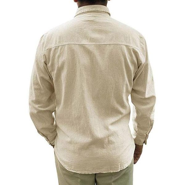 men's casual shirts men shirt cotton linen simple solid color long-sleeved lapel button cardigan, White;black
men's casual shirts men shirt cotton linen simple solid color long-sleeved lapel button cardigan, White;black