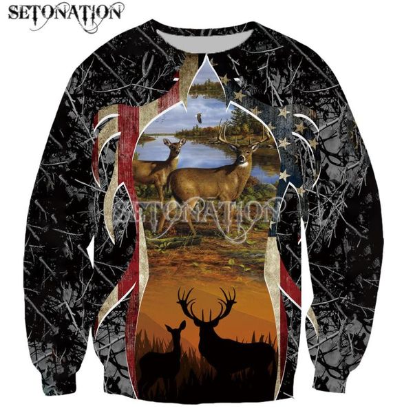men's hoodies & sweatshirts hunting deer fashion long sleeves 3d print zipper/hoodies/sweatshirts/jacket/men/women drop, Black
men's hoodies & sweatshirts hunting deer fashion long sleeves 3d print zipper/hoodies/sweatshirts/jacket/men/women drop, Black