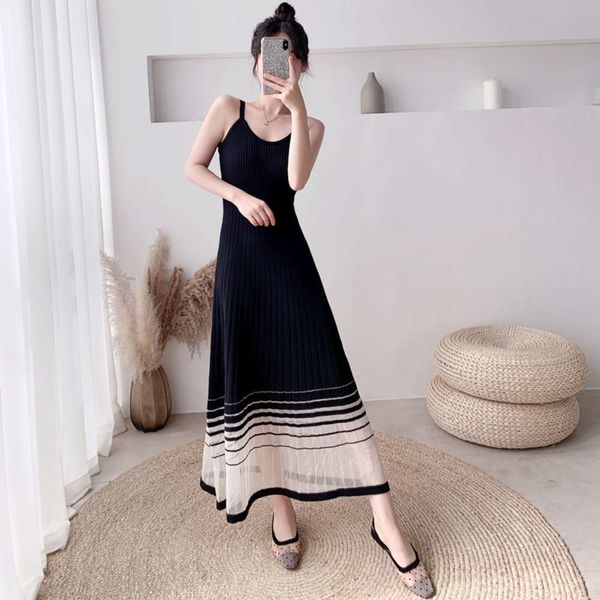 casual dresses dress women clothes spring and sling medium length for women's summer a-line with ice silk sleeveless h65y, Black;gray
casual dresses dress women clothes spring and sling medium length for women's summer a-line with ice silk sleeveless h65y, Black;gray