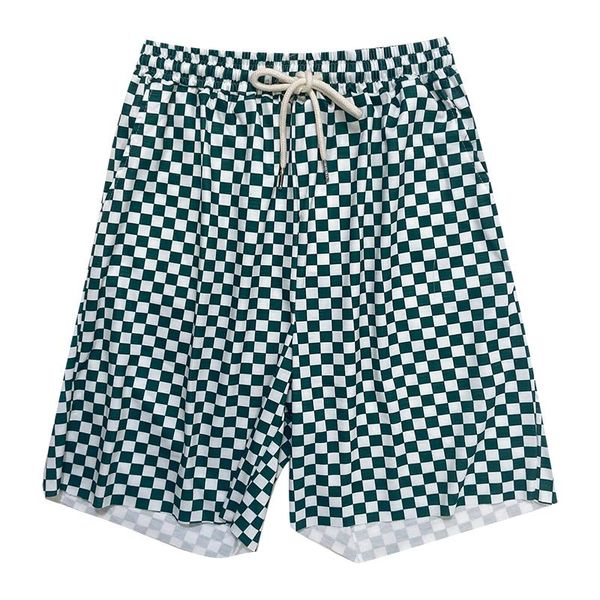 women's shorts retro black white plaid summer comfortable elastic high waist lace up wide loose thin all-match five-point, White;black
women's shorts retro black white plaid summer comfortable elastic high waist lace up wide loose thin all-match five-point, White;black