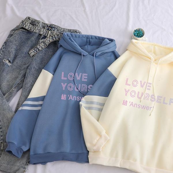 bangtan women boys hip hop love yourself hoodies female casual cotton kpop fashion hoody fleece pullover long sleeved, Black
bangtan women boys hip hop love yourself hoodies female casual cotton kpop fashion hoody fleece pullover long sleeved, Black